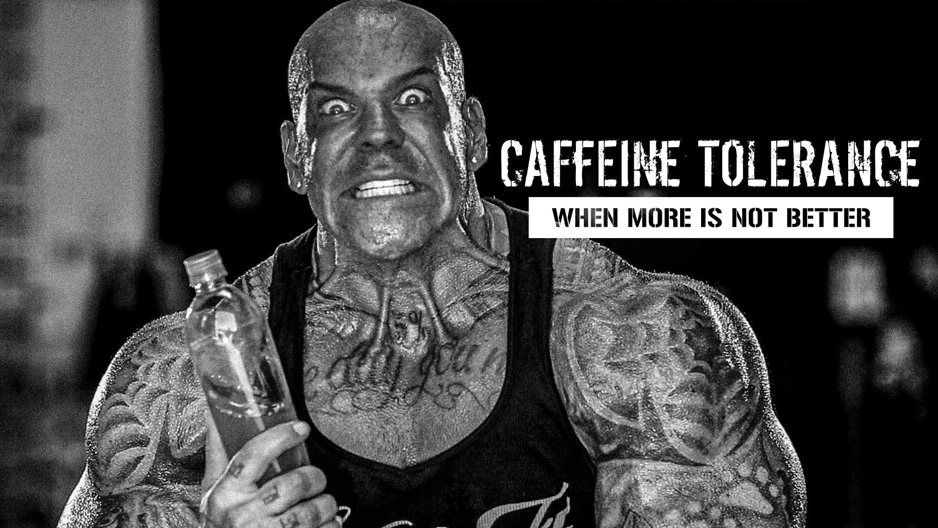 Caffeine Tolerance - When More is Not Better
