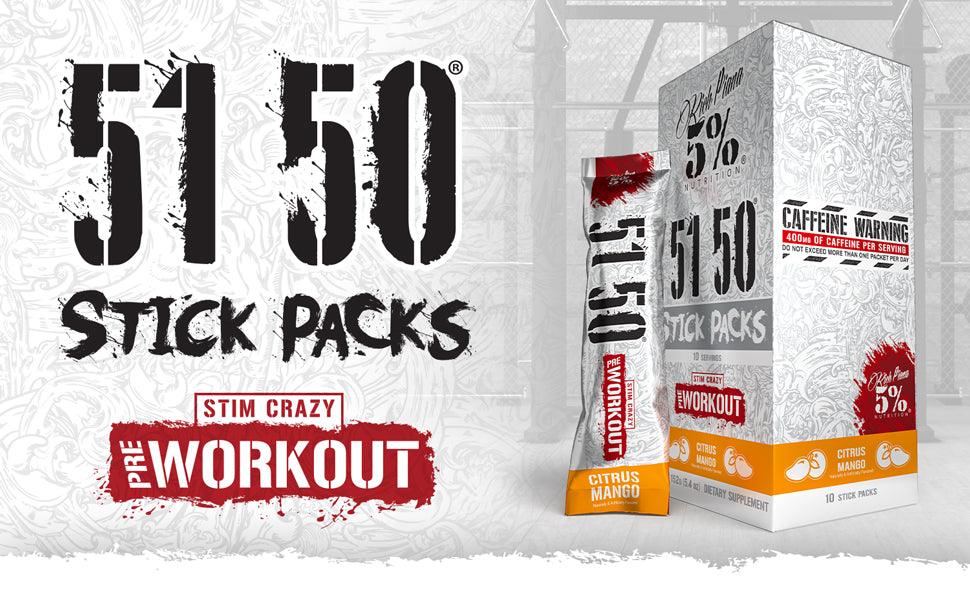 5% Nutrition 5150 Stick Packs - The On The Go Solution! - 5% Nutrition