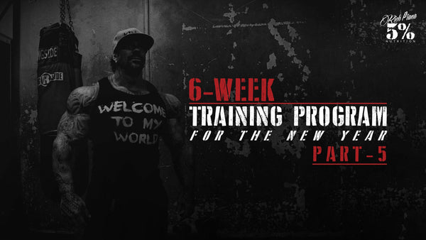 6-Week Training Program For The New Year - 3-Day split routine