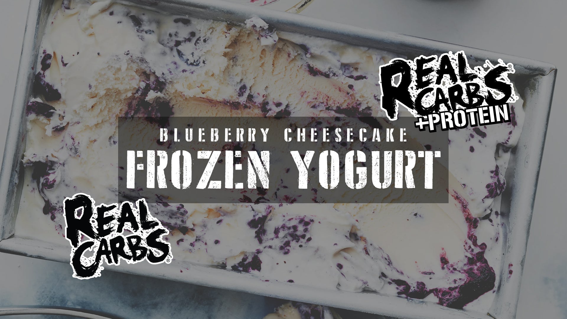 Real Carbs Blueberry Cheesecake Frozen Yogurt