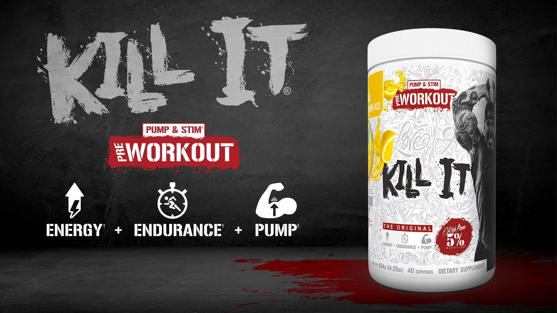 KILL IT - Hardcore PreWorkout Product Explainer