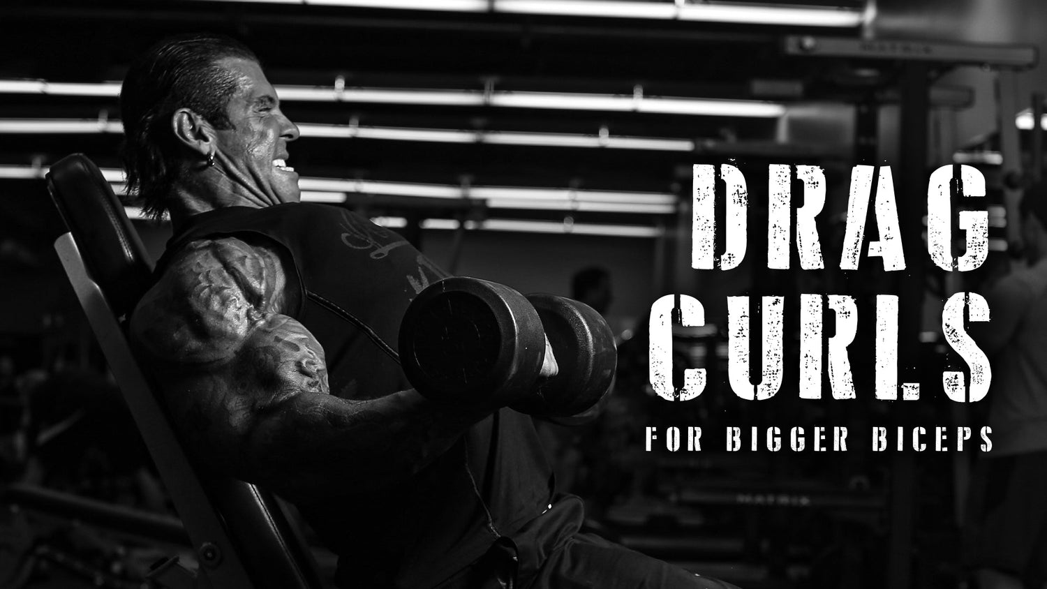 Drag Curls For Bigger Biceps!