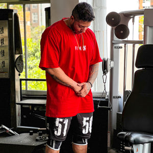 5150 Black Shorts with White Lettering