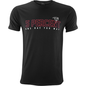 5 Percent, Black T-Shirt - 5% Nutrition
