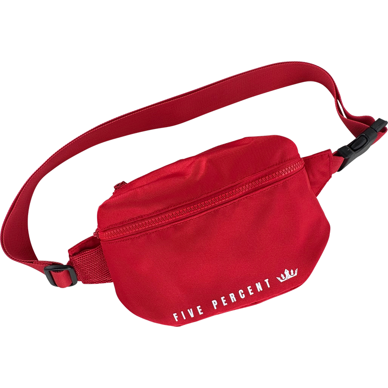 5% Red Crossbody Bag