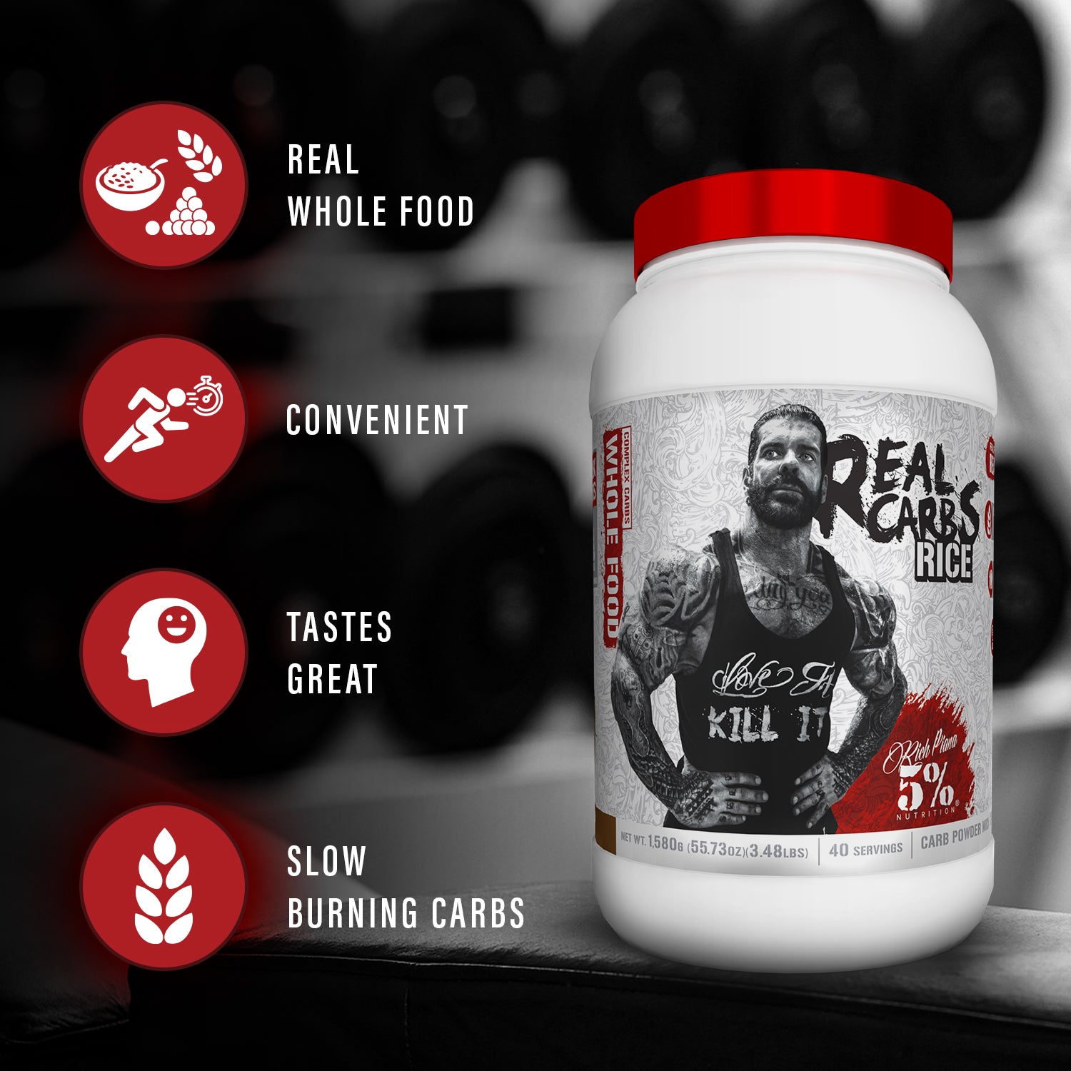 Real Carbs Rice Complex Carbohydrates