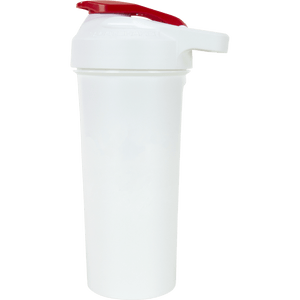 5% 20oz Shaker Cup (White/Red) - 5% Nutrition