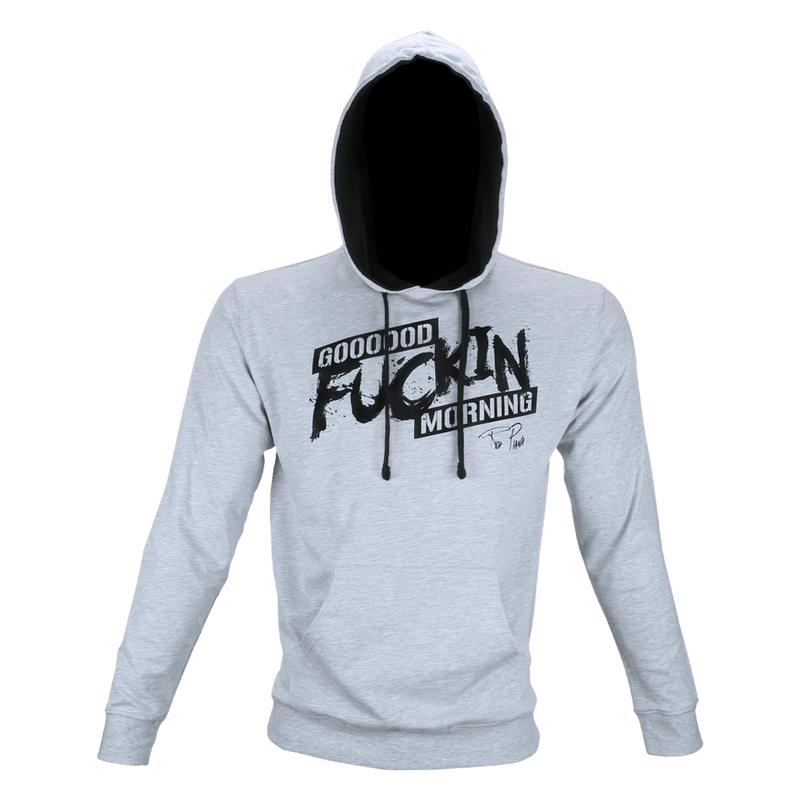 Good F*cking Morning, Gray Pullover Hoodie