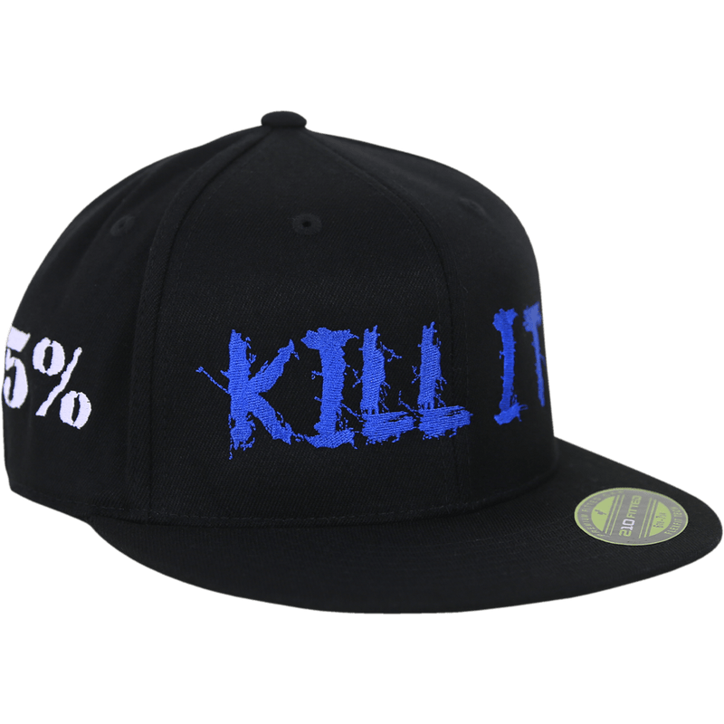 Love It Kill It, Blue on Black Hat