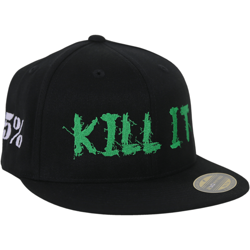 Love It Kill It, Green on Black Hat