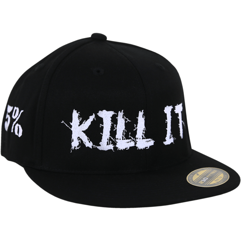 Love It Kill It, White on Black Hat