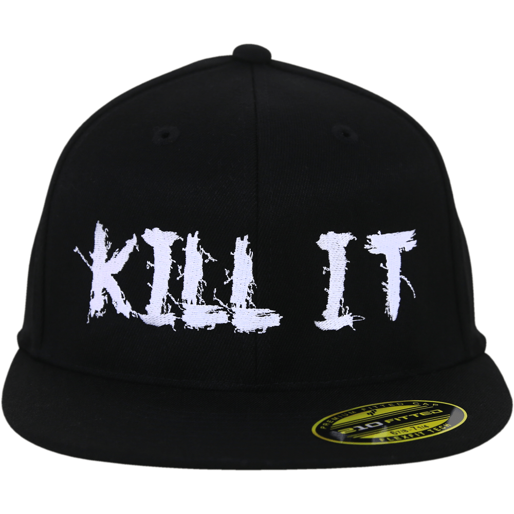 Love It Kill It, Black Hat with White Lettering - 5% Nutrition