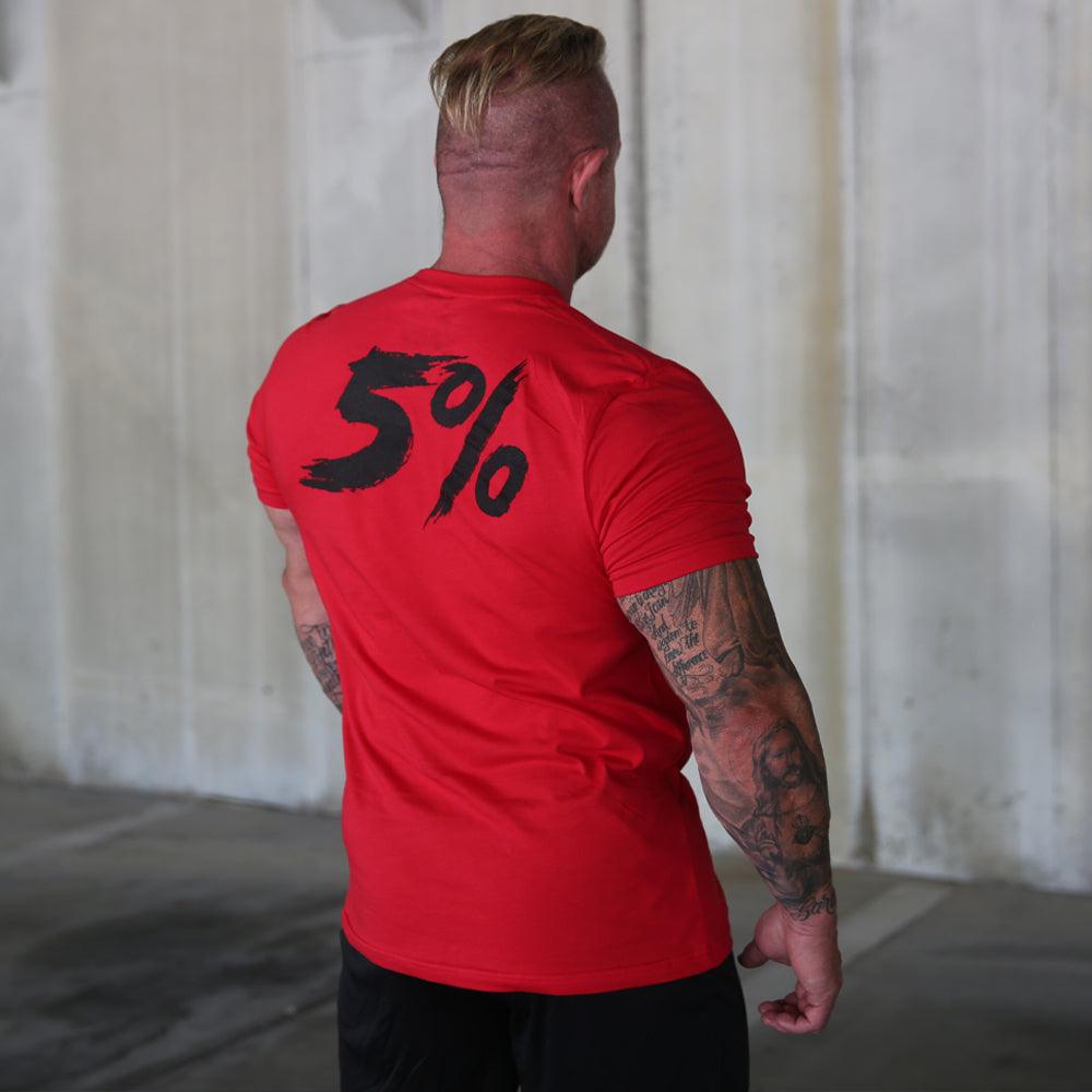 One Day You May, Red T-Shirt - 5% Nutrition