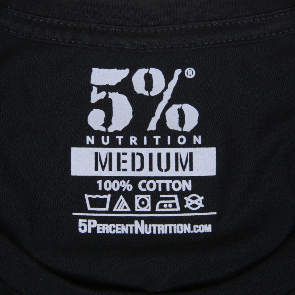 Pitbull, Black Long Sleeved Shirt - 5% Nutrition