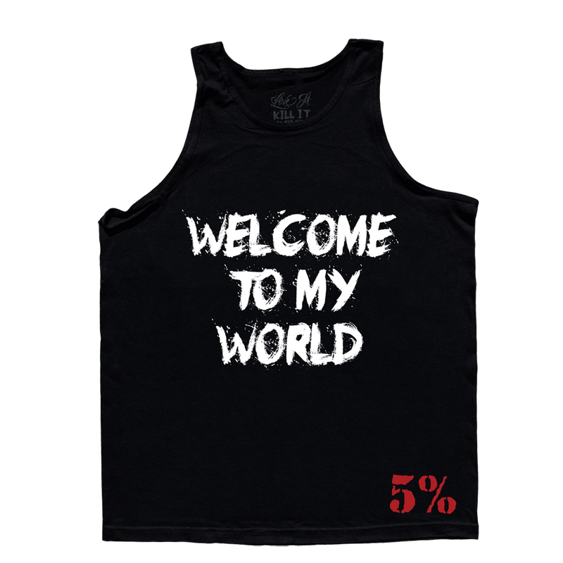 Welcome To My World, Black Tank Top