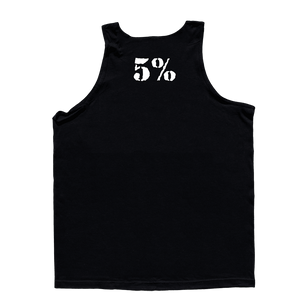 Whatever It Takes, Black Tank Top with White Lettering - 5% Nutrition